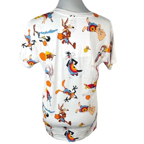 Warner Brothers Space Jams T Shirt White Size Medium - Picture 3 of 6